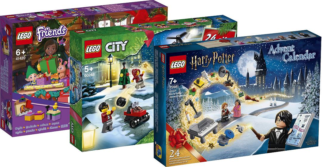 Advent calendar, disponibili le immagini dei calendari dell’avvento LEGO 2020