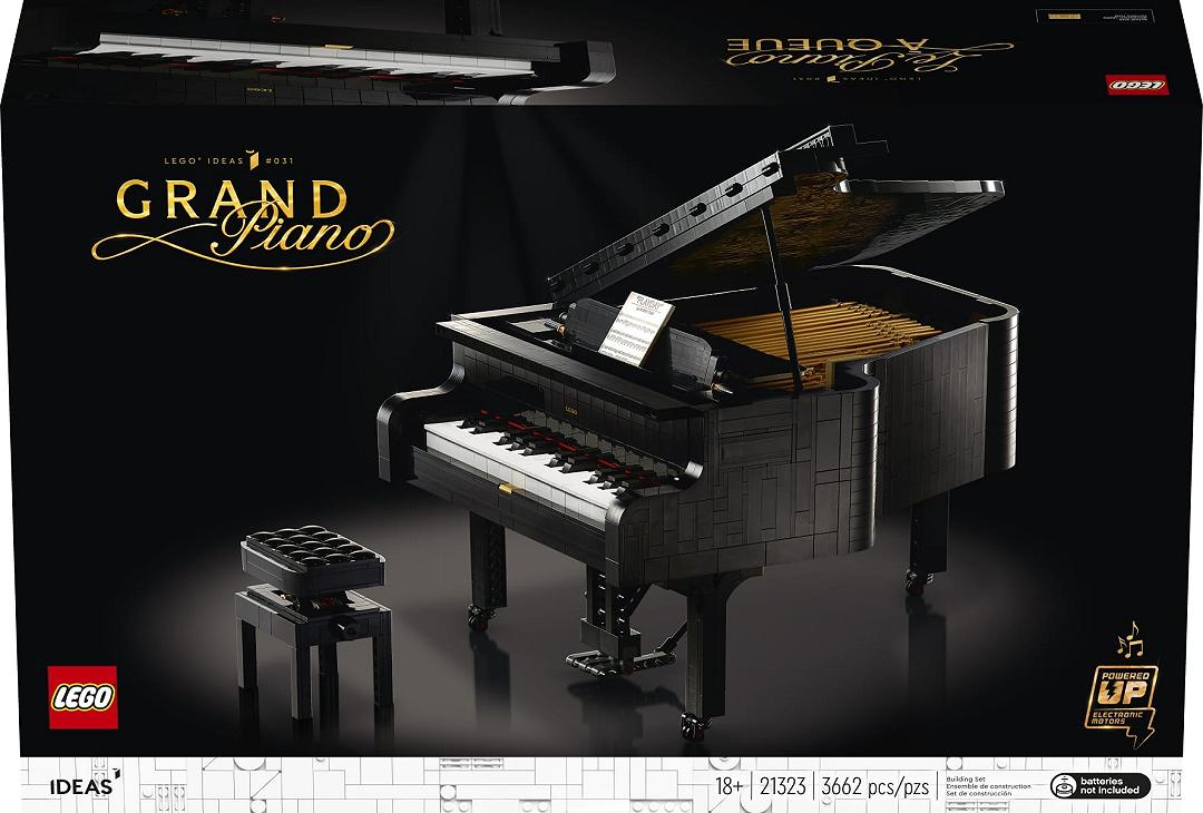 LEGO Grand Piano, presentato ufficialmente il nuovo set LEGO Ideas