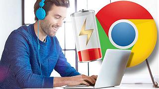 Chrome, il prossimo aggiornamento regalerà al vostro laptop fino a 2 ore di batteria in più