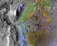 Jezero: il sito di atterraggio per la missione Mars Rover 2020