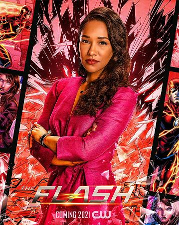 The Flash 7 Iris Poster