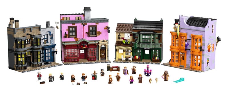 LEGO Diagon Alley: ufficiale il set 75978 a tema Harry Potter