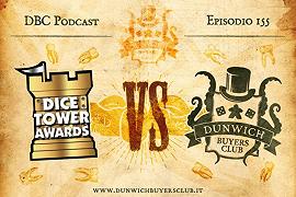 DBC 155: The Dice Tower awards vs DBC