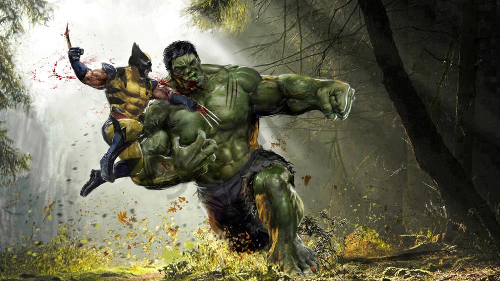 wolverine vs hulk