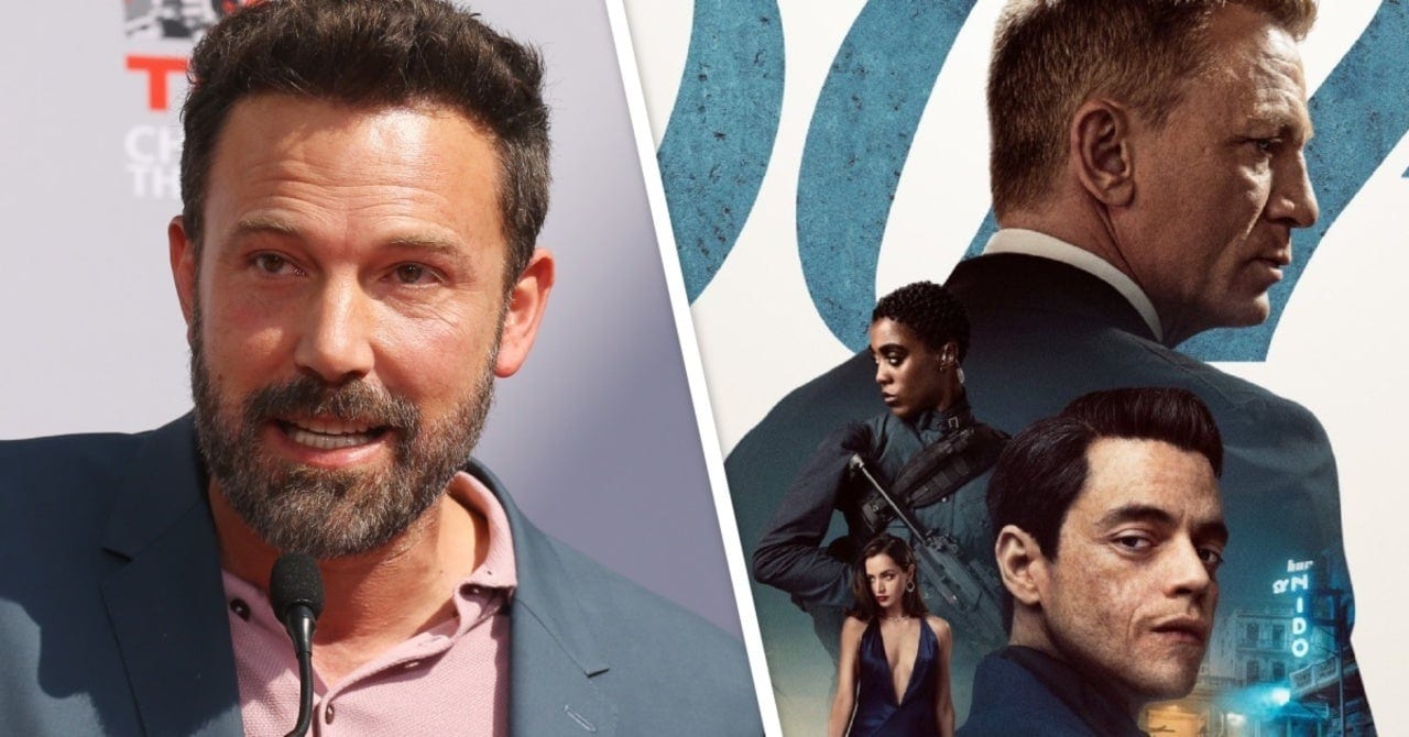 No Time to Die: la produzione non vuole Ben Affleck alla premiere