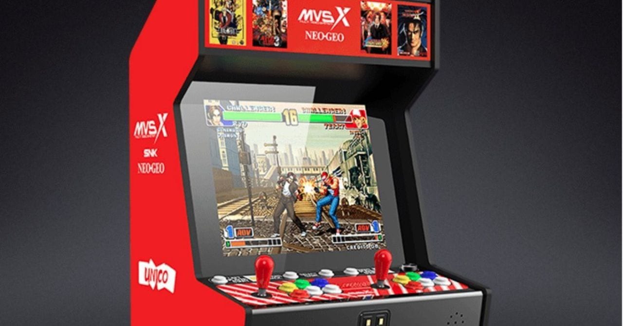Neo Geo MVSX: il cabinato con 50 giochi SNK arriva in due differenti versioni