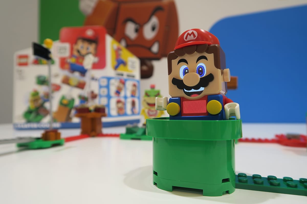 Lego Super Mario: arriva il treno regionale e un nuovo Lego Store nella Stazione Termini