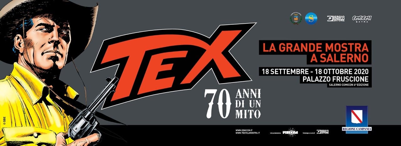 Comicon Extra – A Salerno arriva la mostra Tex 70 anni di un mito
