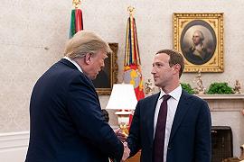 L’accordo segreto tra Mark Zuckerberg e Donald Trump, la rivelazione in un libro su Thiel