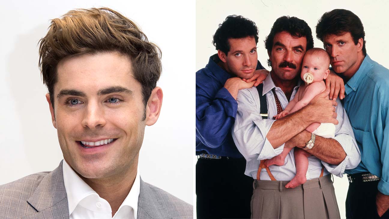 Zac Efron protagonista del remake di Tre scapoli e un Bebè