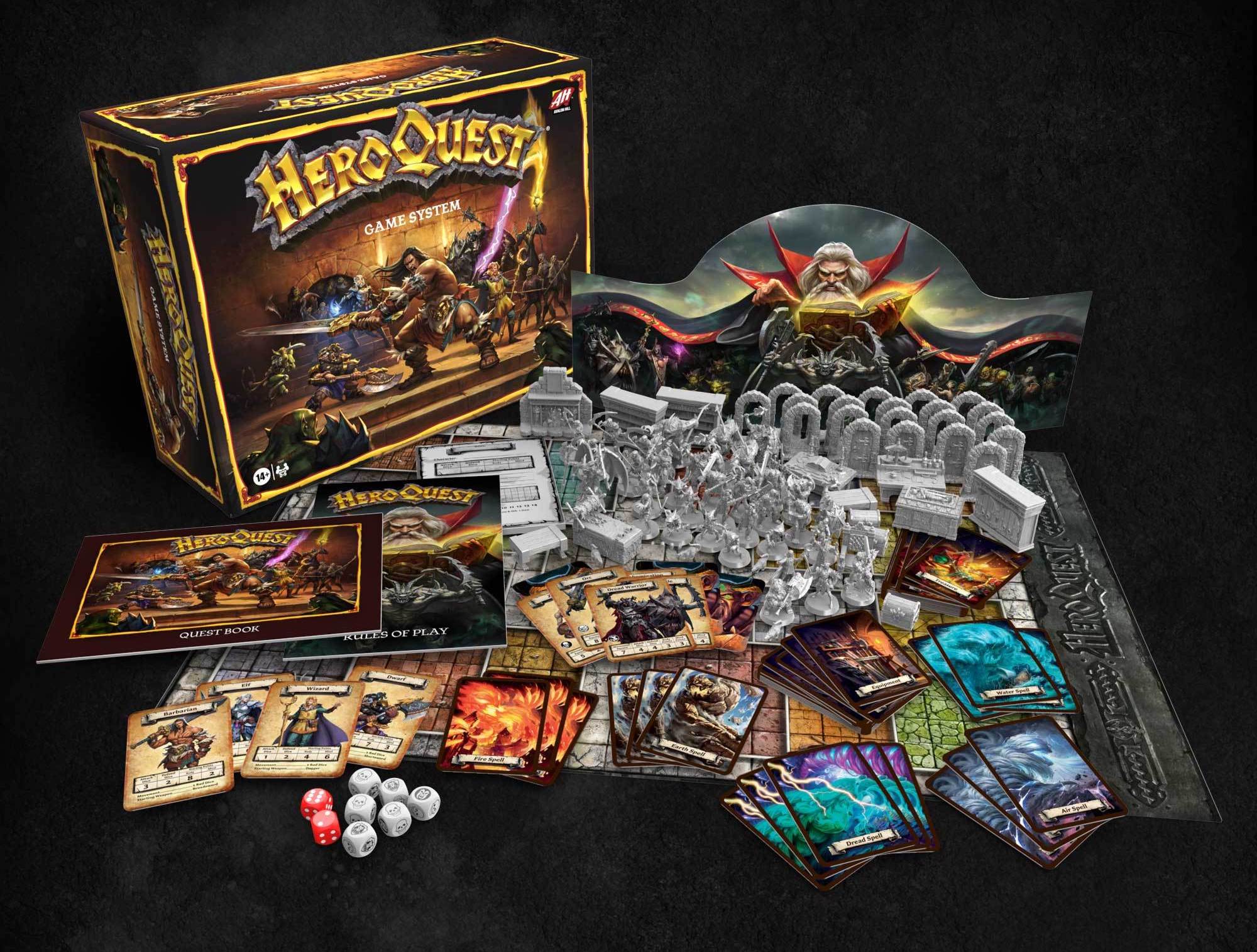 HeroQuest è tornato! aperti i preorder in USA e Canada