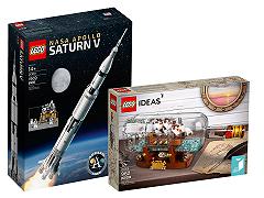 LEGO Saturn V e Nave in bottiglia: primi indizi del ritorno sugli scaffali dei set LEGO Ideas [AGGIORNATO]