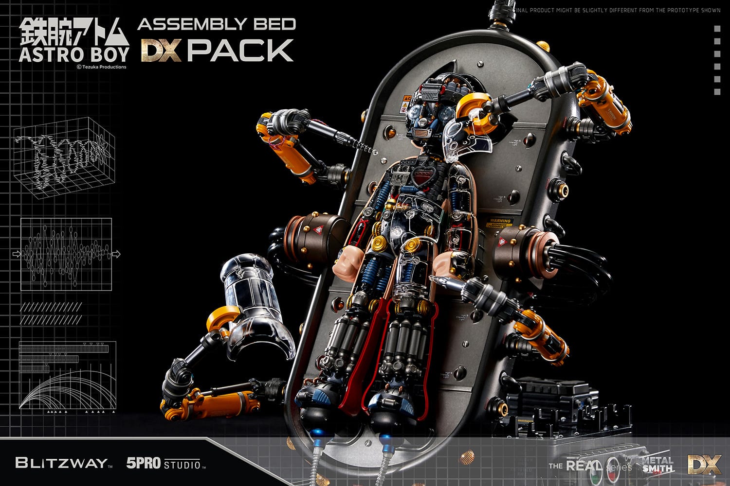 Astro Boy Assembly Bed DX Pack – The Real Series by Blitzway