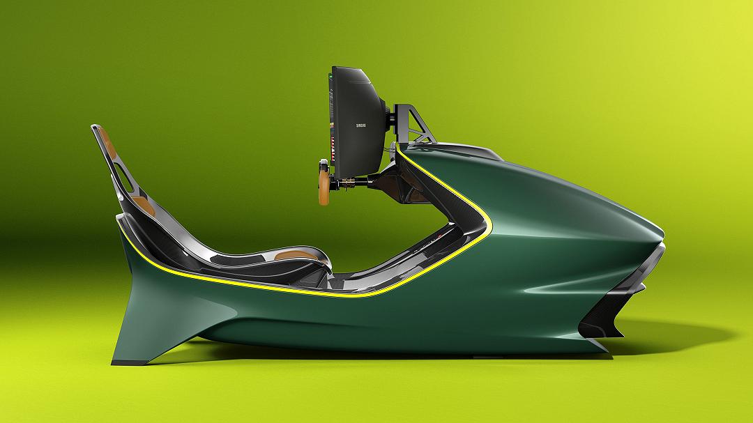 Aston Martin ha presentato una postazione da SimRacing da 60mila euro
