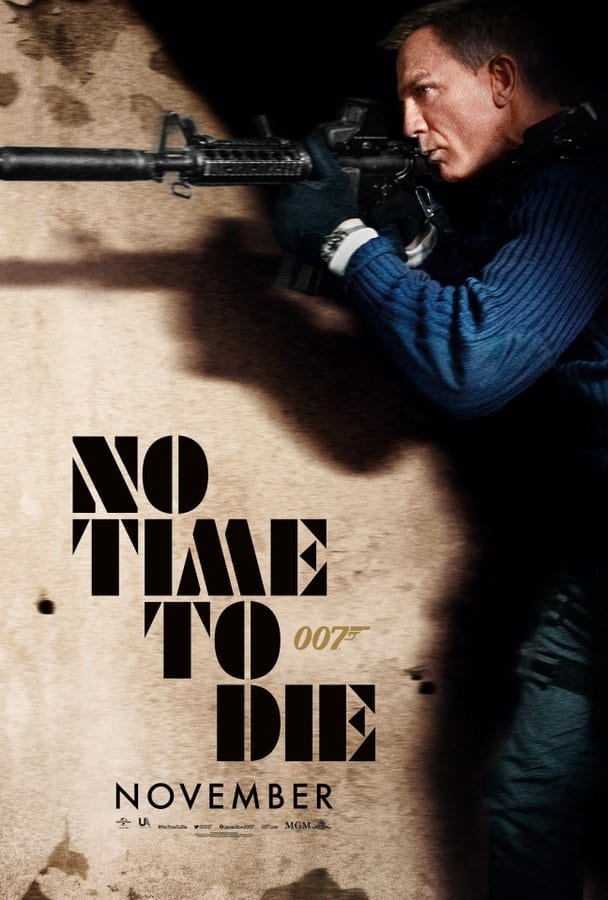 No time to Die poster