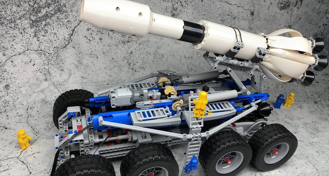 LEGO Mobile Rocket Transport: la versione aggiornata di Alexandre Rossier