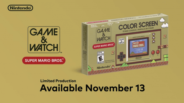Game & Watch Super Mario