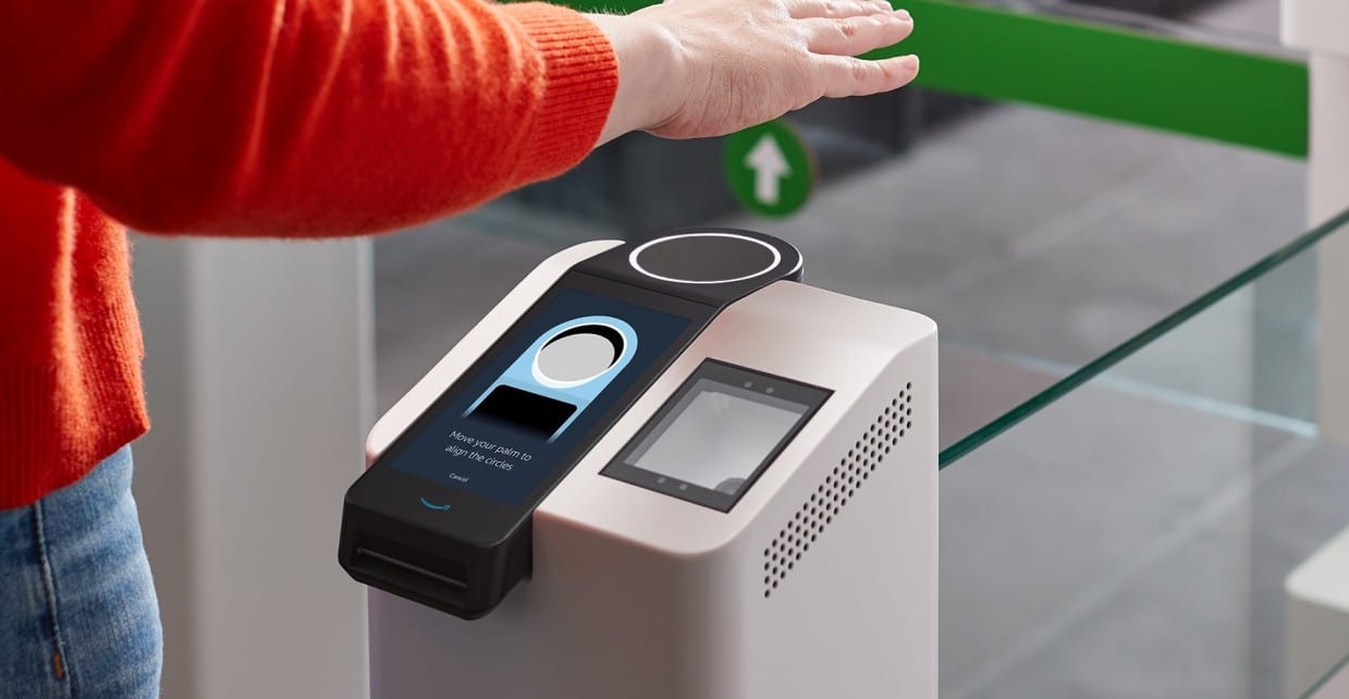 Amazon ha presentato un modo per pagare con il palmo della mano, si chiama Amazon One