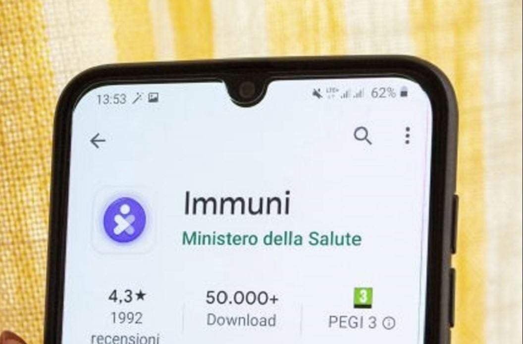 Immuni, un bug rende l'app completamente inutile su alcuni smartphone Android