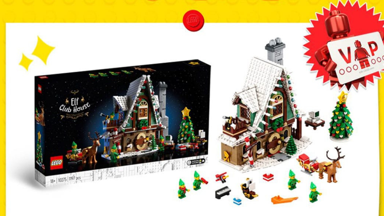 Albero Di Natale Lego Istruzioni.Lego Elf Club House Prime Immagini Del Set Natalizio