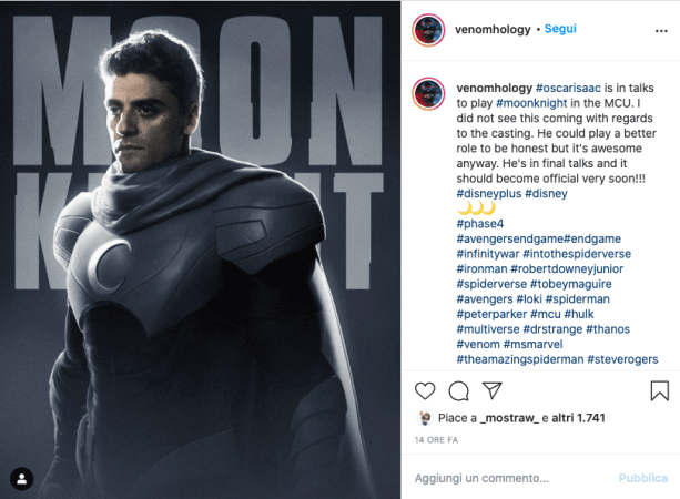 Moon Knight, Oscar Isaac