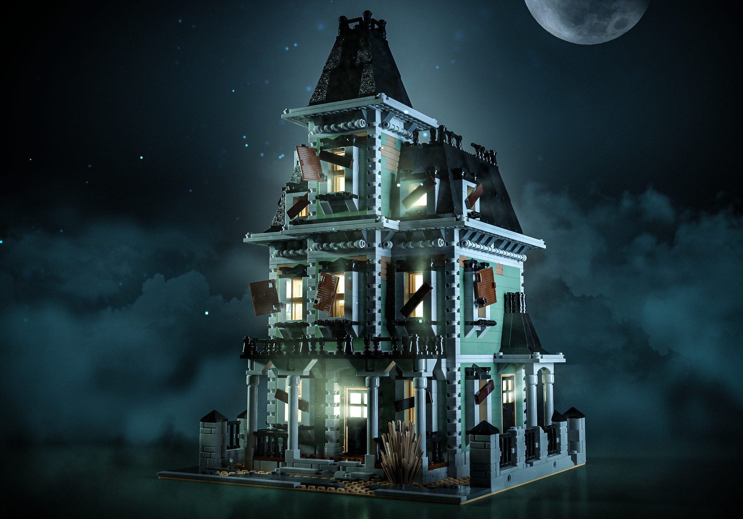 LEGO Haunted House: la versione modulare di Nicola Stocchi per Halloween
