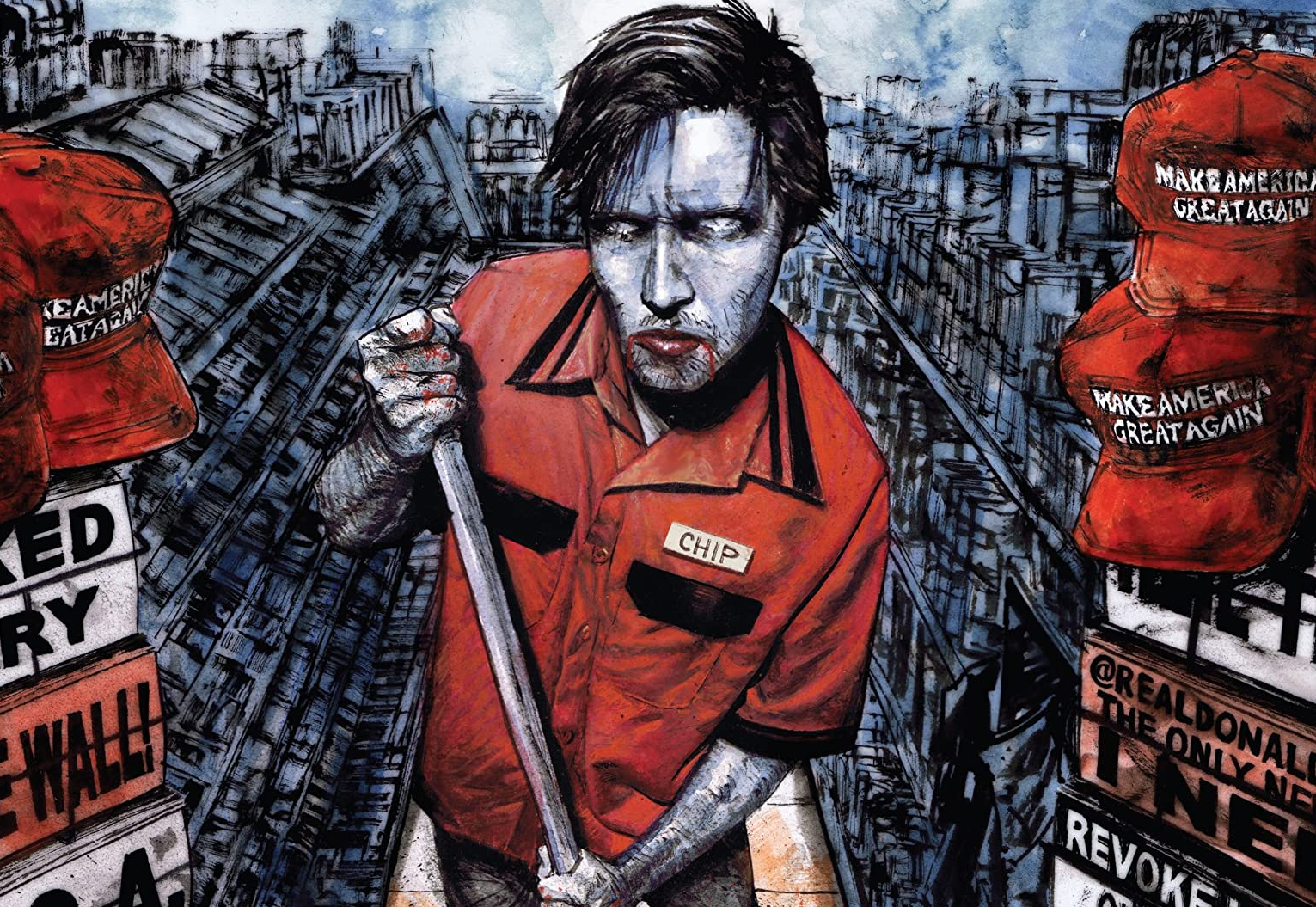 Rosso Profondo: l’8 ottobre esce il fumetto sui vampiri negli USA di Trump