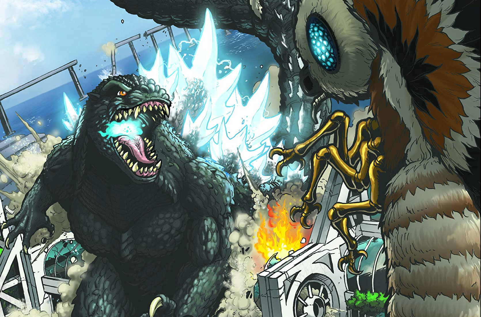 Godzilla: il 29 ottobre esce il primo numero della serie a fumetti