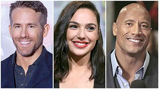 Red Notice: Ryan Reynolds posta nuove foto di The Rock e Gal Gadot