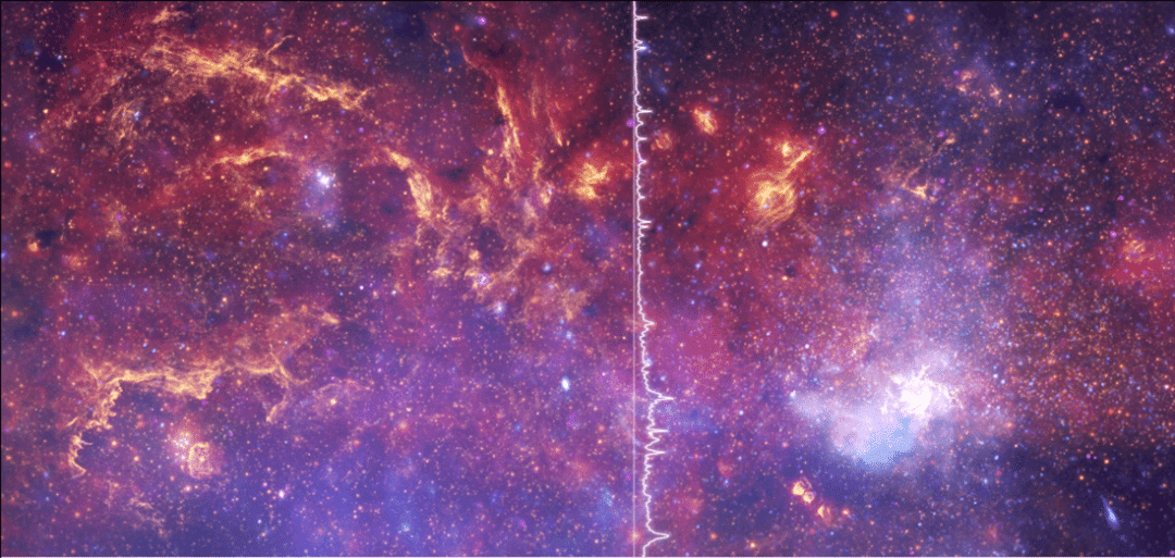 Suoni dallo Spazio: i dati digitali di Hubble tradotti in toni e volumi