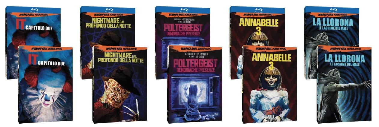 Warner Bros. Horror Maniacs: cinque nuovi titoli disponibili dal 13 ottobre