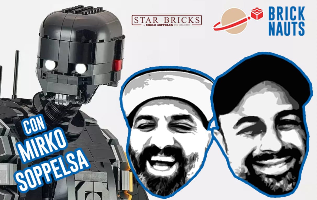 Bricknauts Live con ospite: l’artista LEGO Mirko Soppelsa