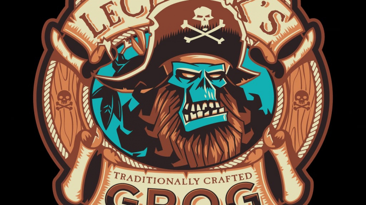 La T-Shirt Ghost Pirate Grog disponibile per 48 ore su TeeTee
