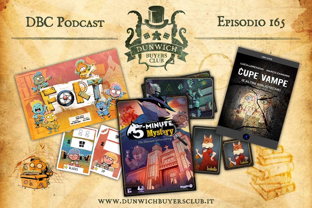 DBC 165: Fort, 5-Minutes Mystery, Cupe Vampe