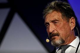 John McAfee, creatore dell’omonimo antivirus, trovato morto in carcere