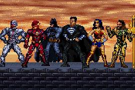 Justice League: online il trailer della Snyder Cut in 16-bit