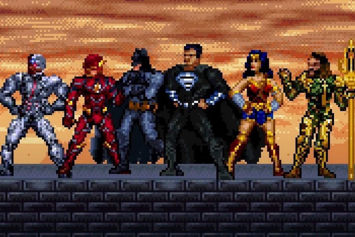 Justice League: online il trailer della Snyder Cut in 16-bit