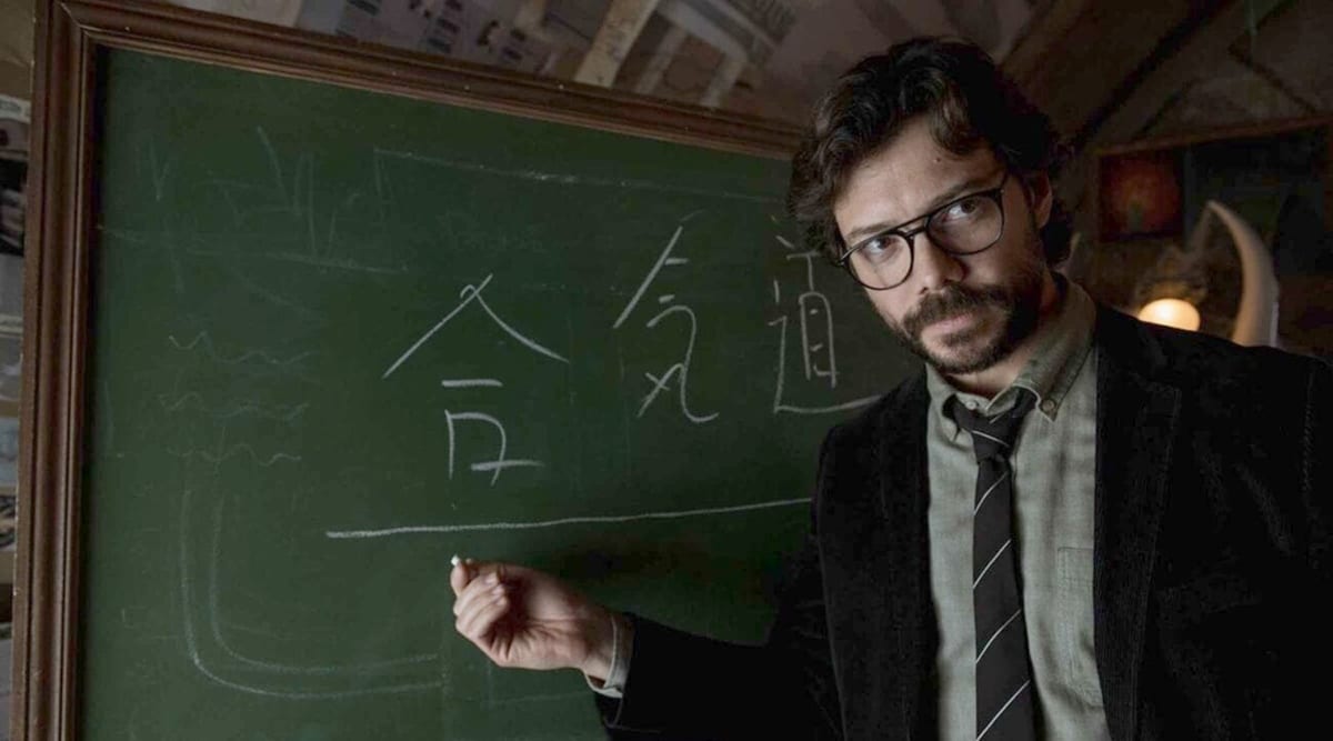 Álvaro Morte, Il professore della Casa di Carta in un crossover indiano