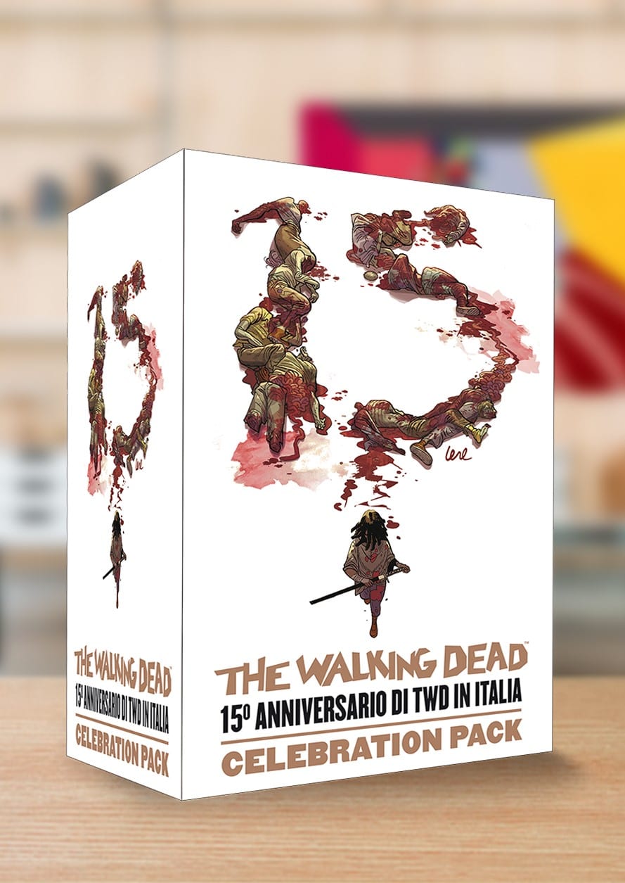 The Walking Dead 15 anni box pack
