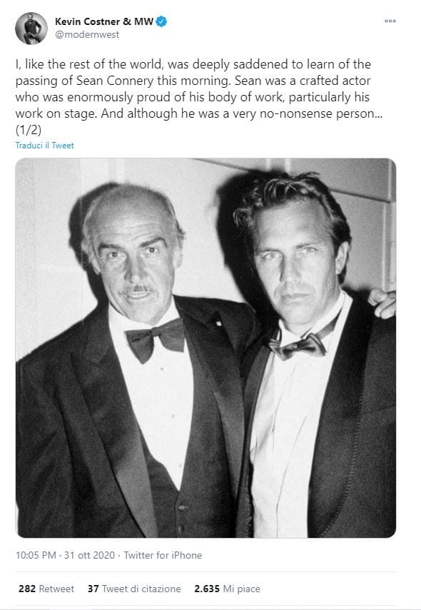 Kevin Costner Sean Connery