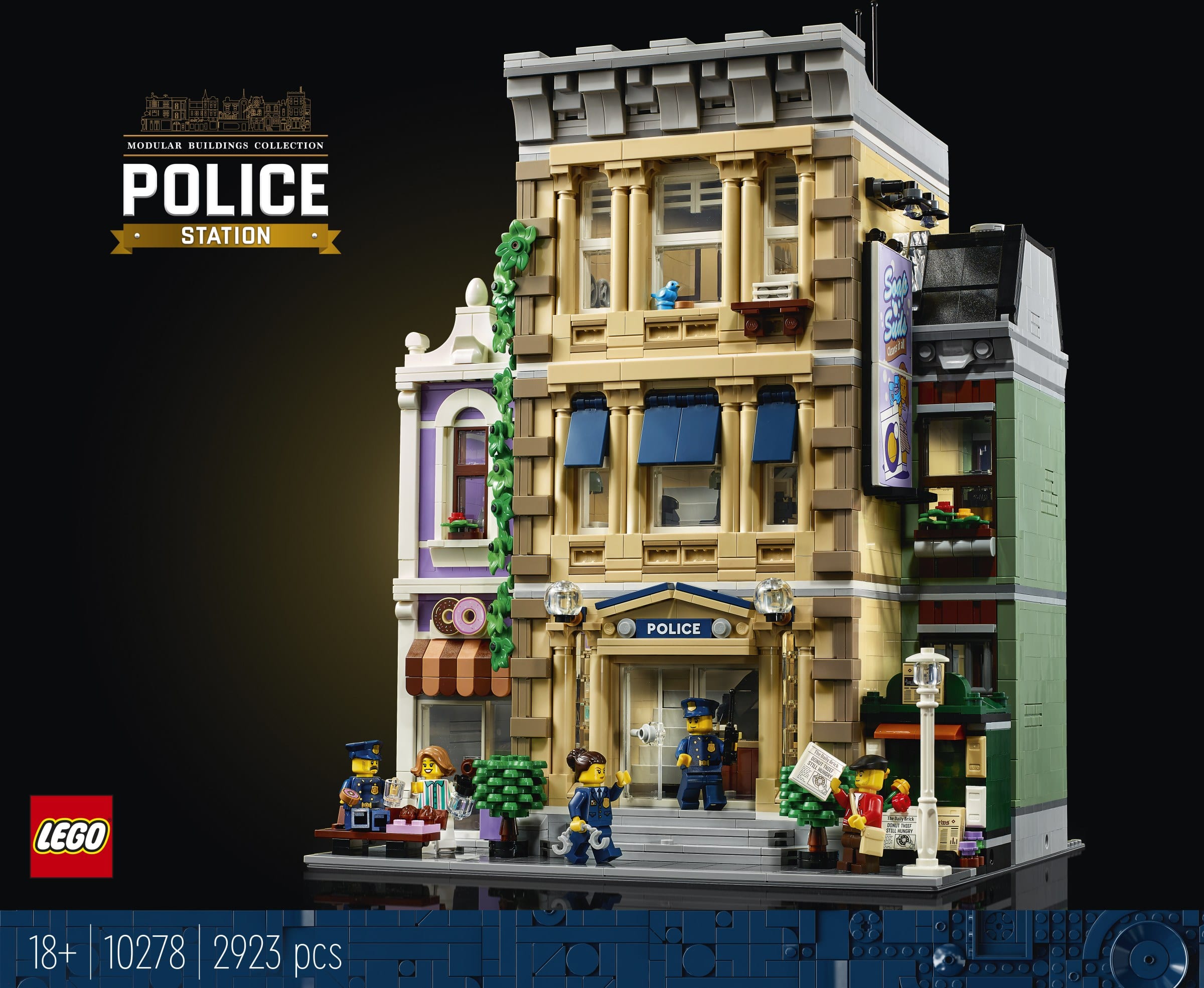 LEGO Police Station, annunciato il prossimo set modulare 10278