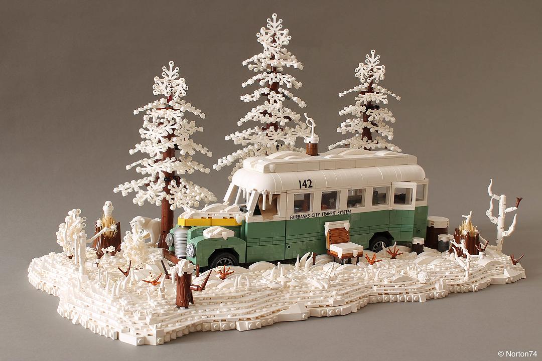 LEGO Magic Bus: la versione ricoperta di neve di Norton74