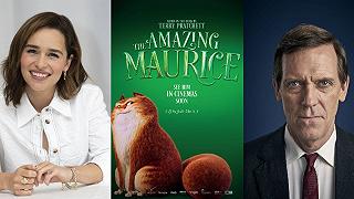 The Amazing Maurice: Hugh Laurie e Emilia Clarke nel cast delle voci