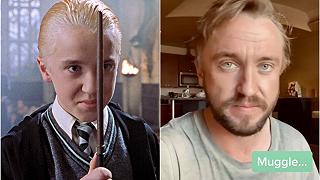 Tom Felton sfida i fan di Harry Potter su TikTok con la #PottahChallenge