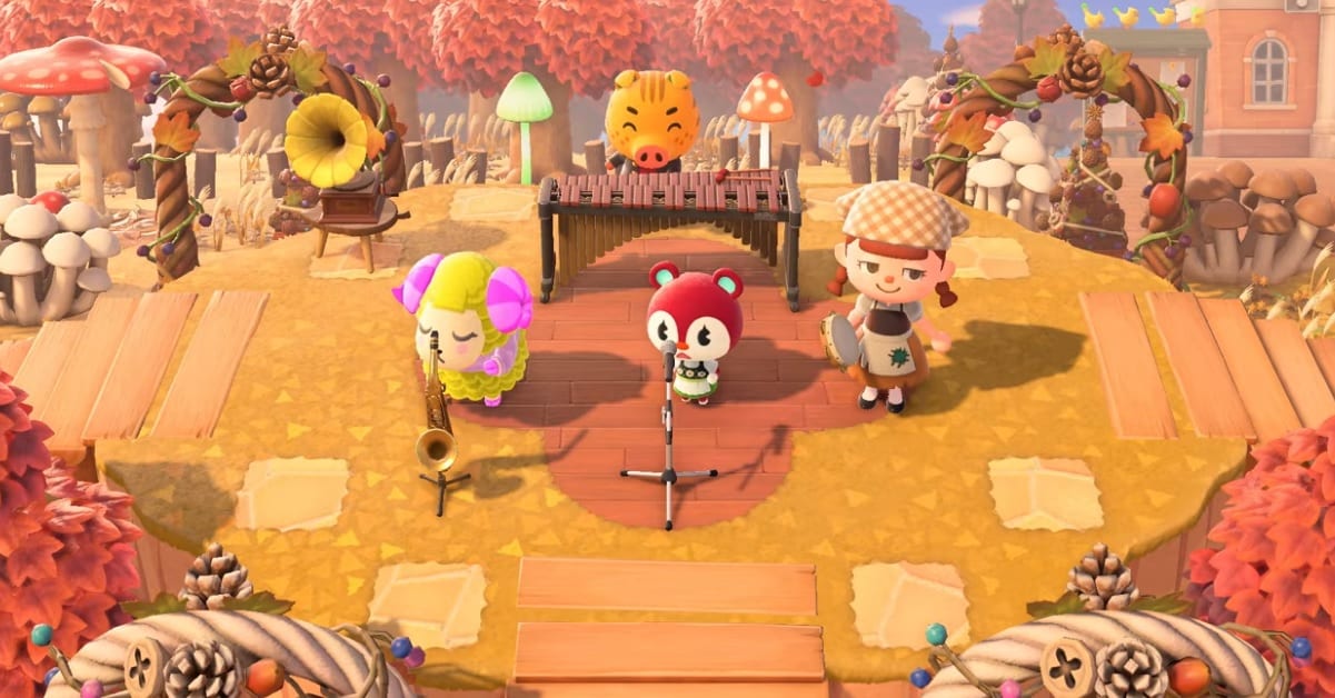 Animal Crossing: New Horizons, il trailer dell’aggiornamento autunnale