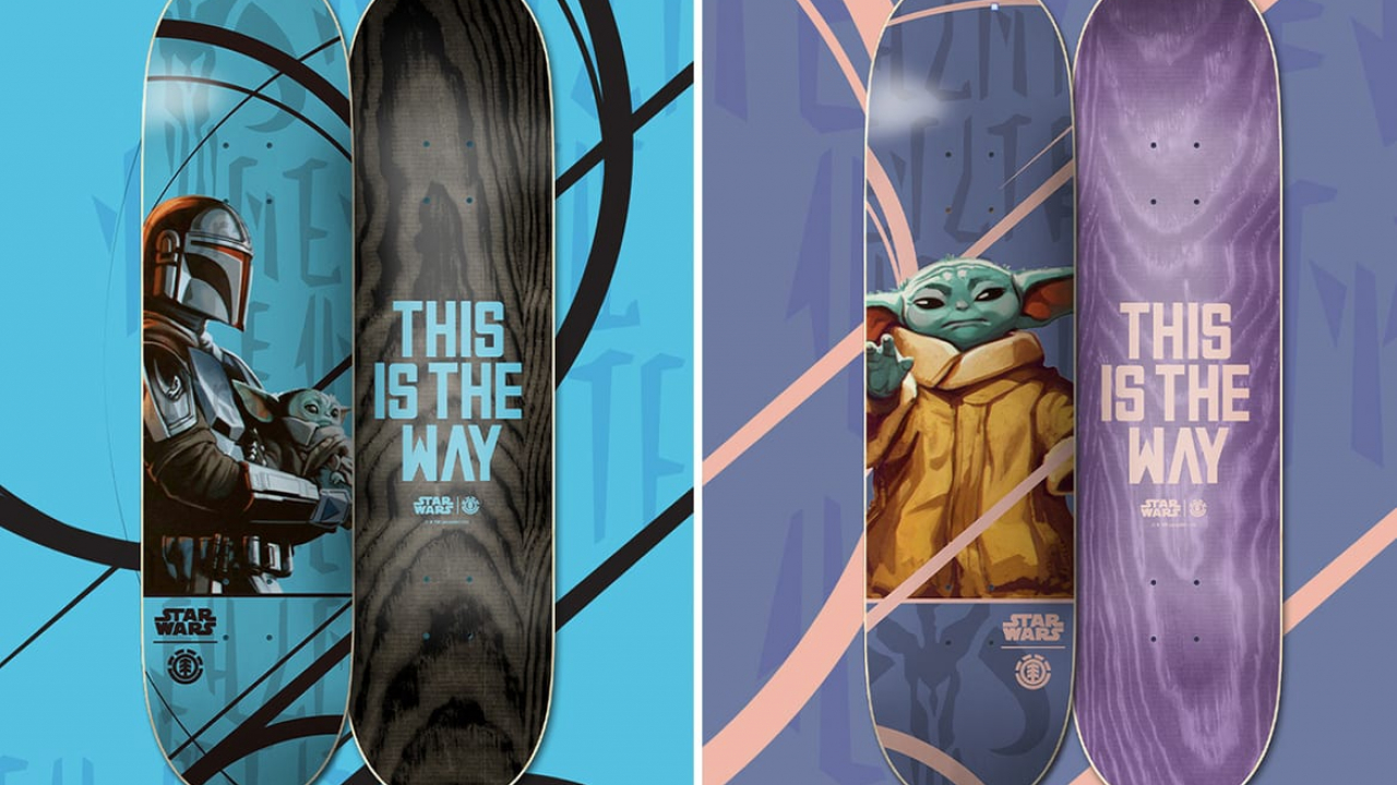 Star Wars x Element: la collezione dedicata a The Mandalorian