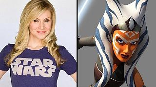 L’attrice di Ahsoka Tano sorprende i fan al raduno della spada laser