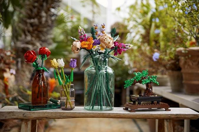 LEGO Bonsai e Flower bouquet
