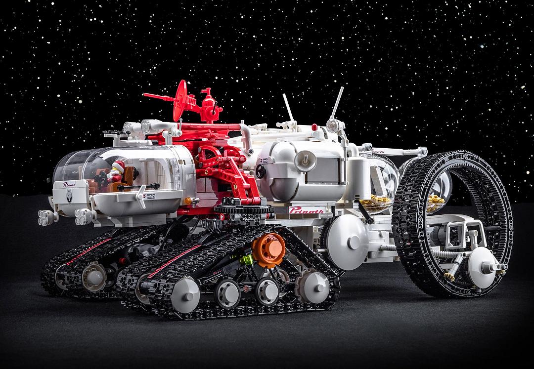 LEGO Prinoth Arctic Crawler, la slitta di Babbo Natale realizzata da Alexandre Rossier