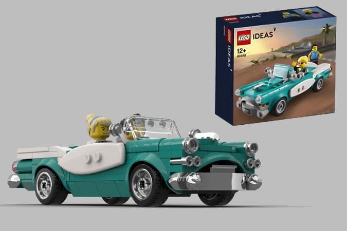 lego vintage car